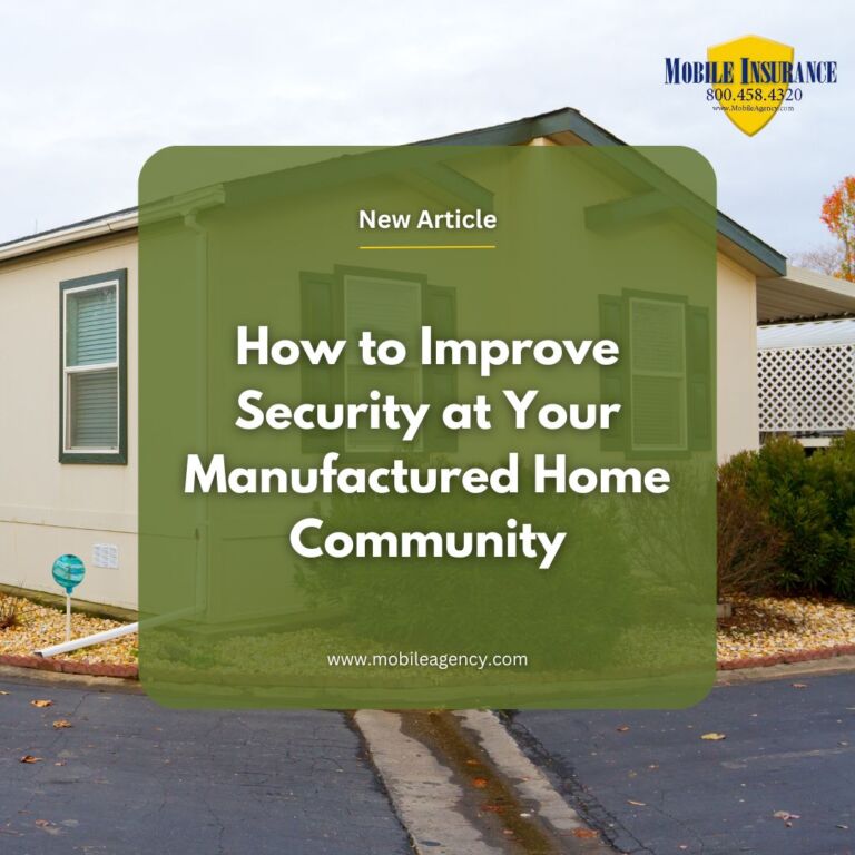 Security at Your Manufactured Home Community blog photo